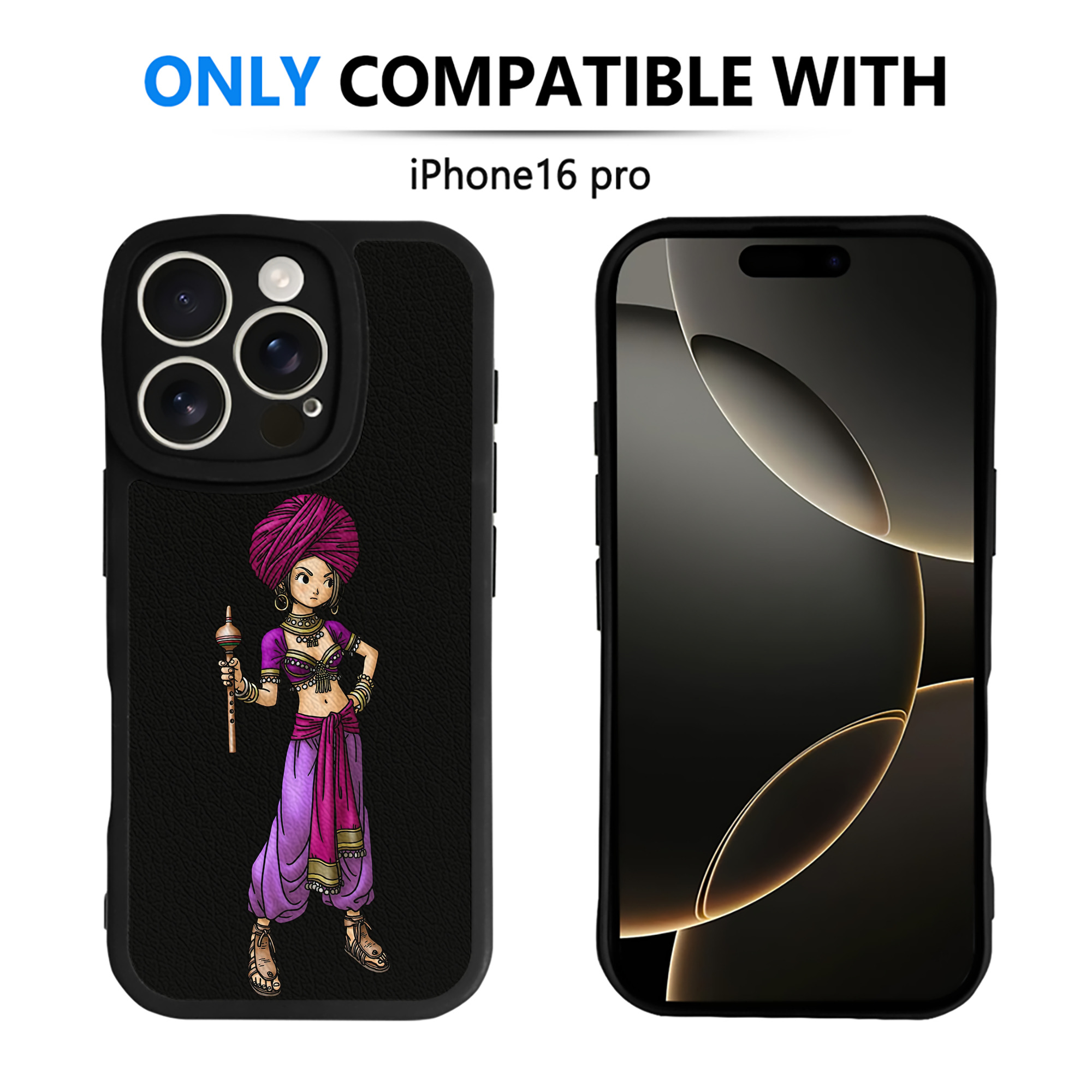 （画像用） ドラゴンクエスト Doragon Kuesuto Dragon Quest 【iPhone 16シリーズ対応】シリコンスマホケース（レザー調） 材質：シリコン